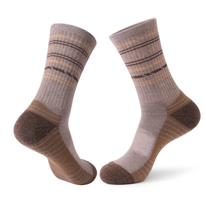Thickly Padded Non-Slip Walking Crew Socks| 3 Pairs sold by Hywell Store