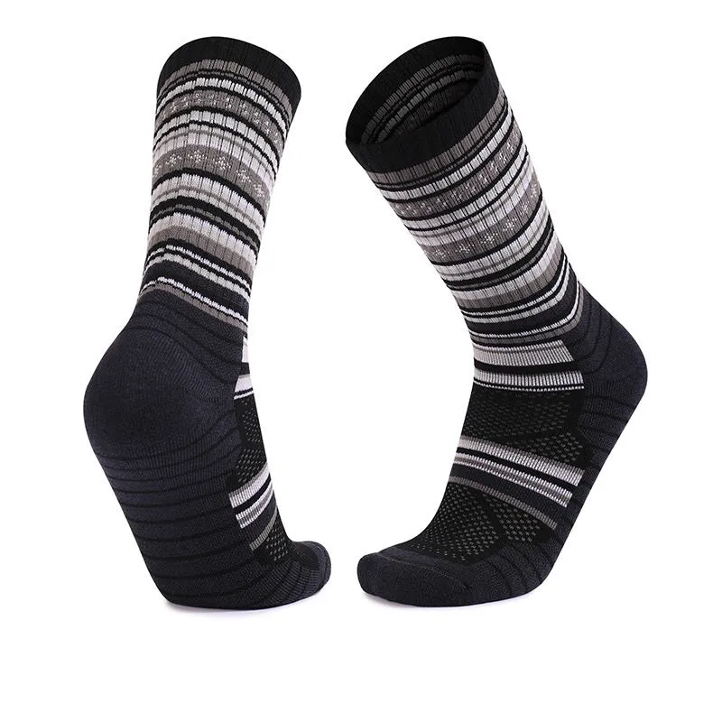 Merino Wool Thick Sole Hiking Crew Socks | 3 Pairs sold by Hywell Store product image thumbnail 2