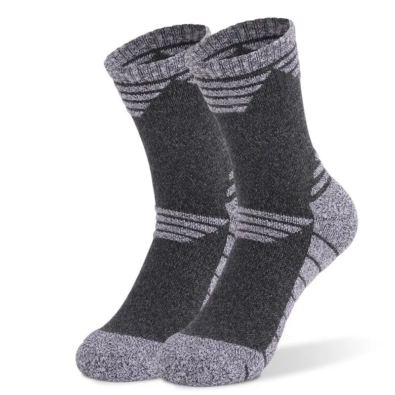 Men's Thick Cushioned Hiking Crew Socks | 3 Pairs sold by Hywell Store product image thumbnail 3