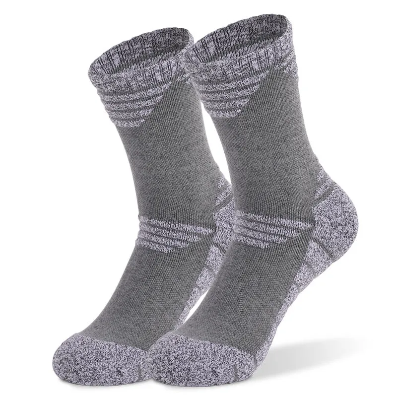 Men's Thick Cushioned Hiking Crew Socks | 3 Pairs sold by Hywell Store product image thumbnail 2