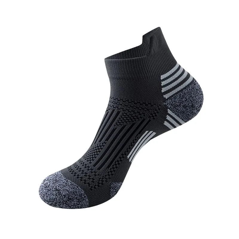 Men's Thick Padded Anti-Slip Walking Ankle Socks | 3 Pairs sold by Hywell Store product image thumbnail 4