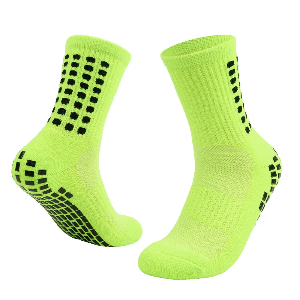 Thick Padded Anti-Slip Soccer Crew Socks | 3 Pairs sold by Hywell Store product image thumbnail 4