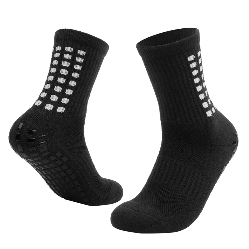 Thick Padded Anti-Slip Soccer Crew Socks | 3 Pairs sold by Hywell Store