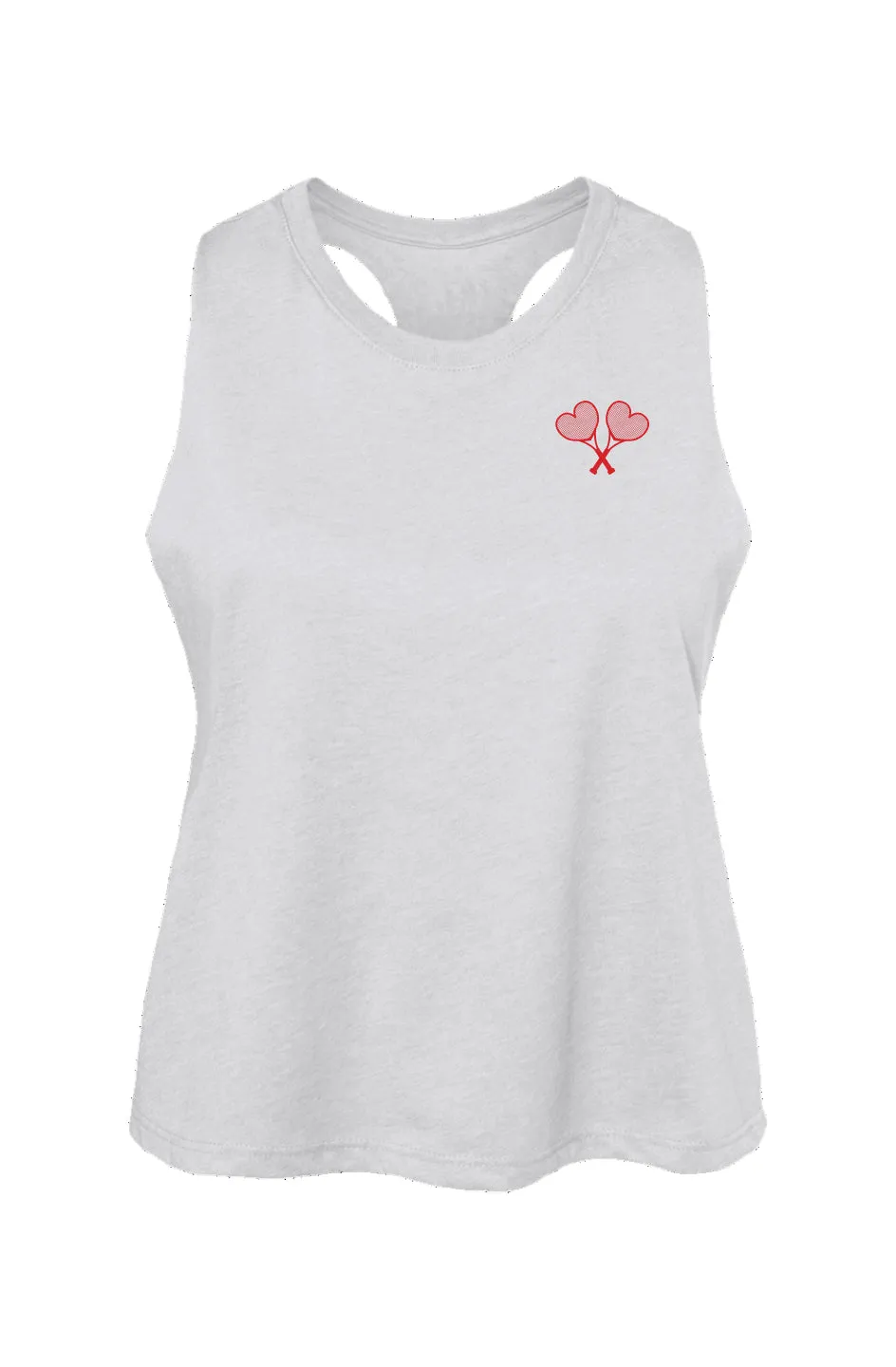 Women's Racerback Cropped Tank sold by Love All Tennis