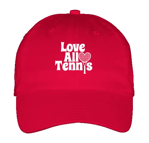Love All Tennis Women's Baseball Hat sold by Love All Tennis product image thumbnail 2