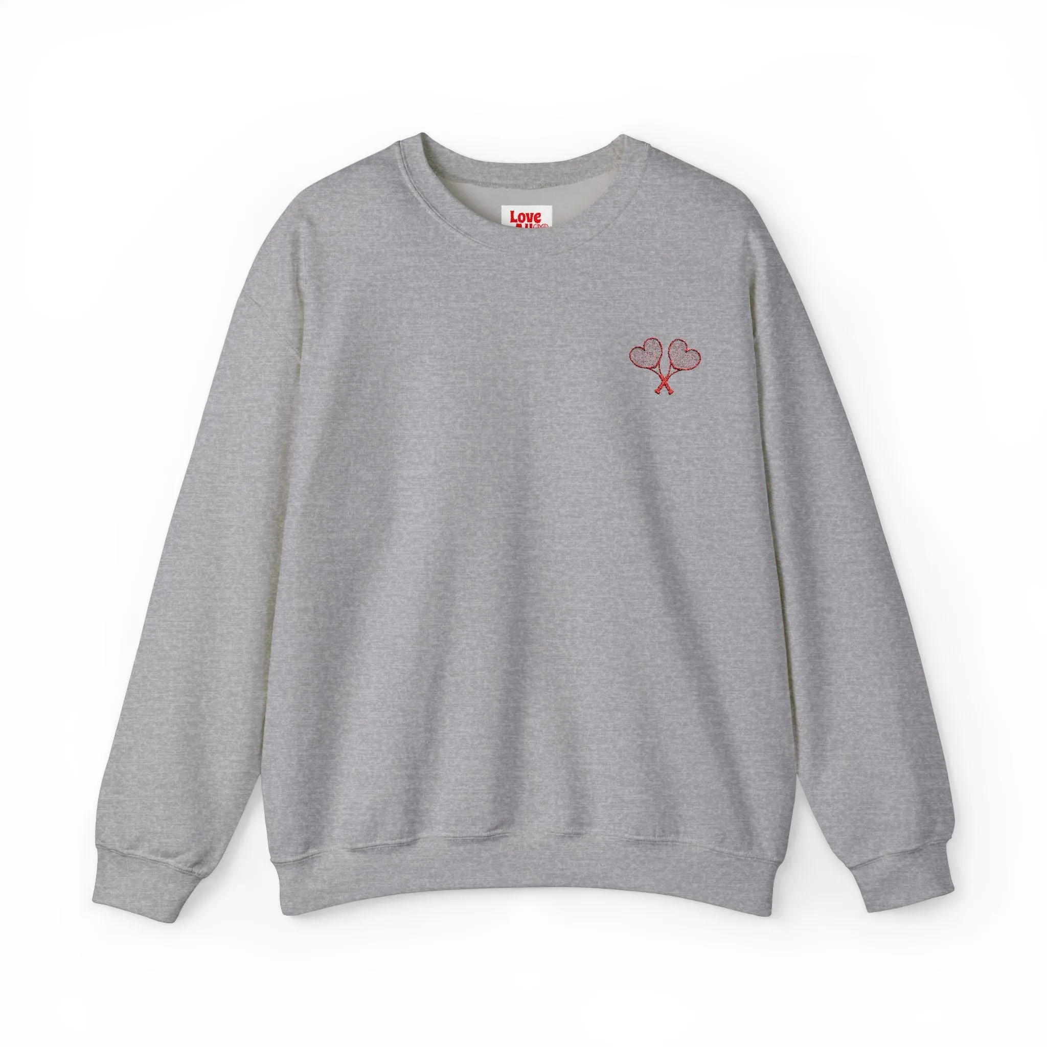 Love All Tennis Adult Embroidered Crewneck Sweatshirt sold by Love All Tennis product image thumbnail 4