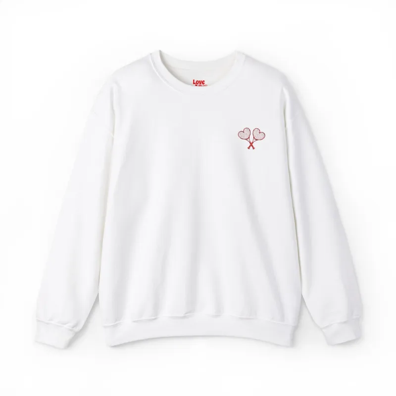 Love All Tennis Adult Embroidered Crewneck Sweatshirt sold by Love All Tennis