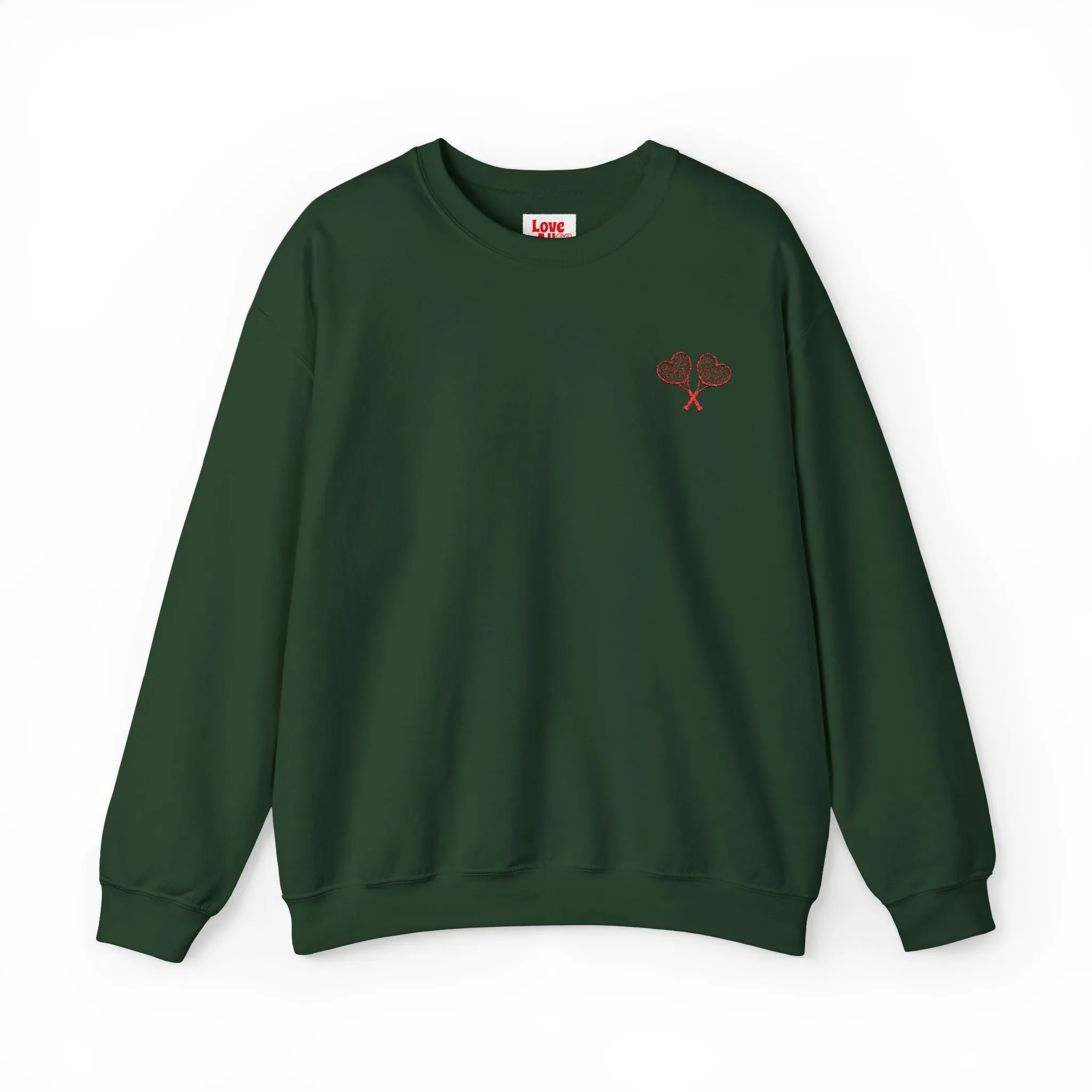 Love All Tennis Adult Embroidered Crewneck Sweatshirt sold by Love All Tennis product image thumbnail 5