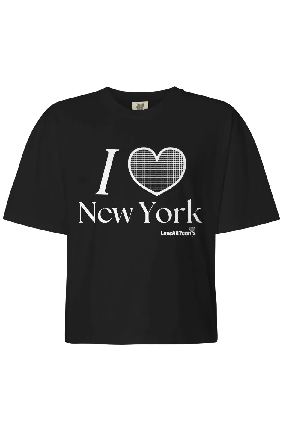 Love All Tennis Women's New York Boxy T-Shirt sold by Love All Tennis product image thumbnail 2