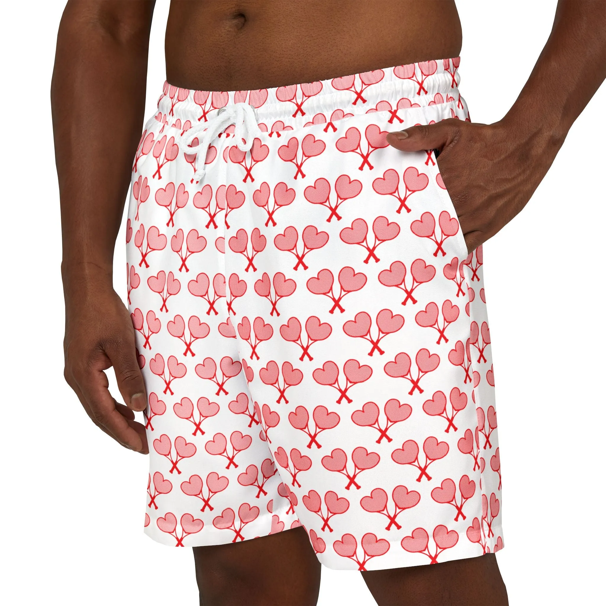 Love All Tennis Men's Heart Swim Shorts sold by Love All Tennis product image thumbnail 3