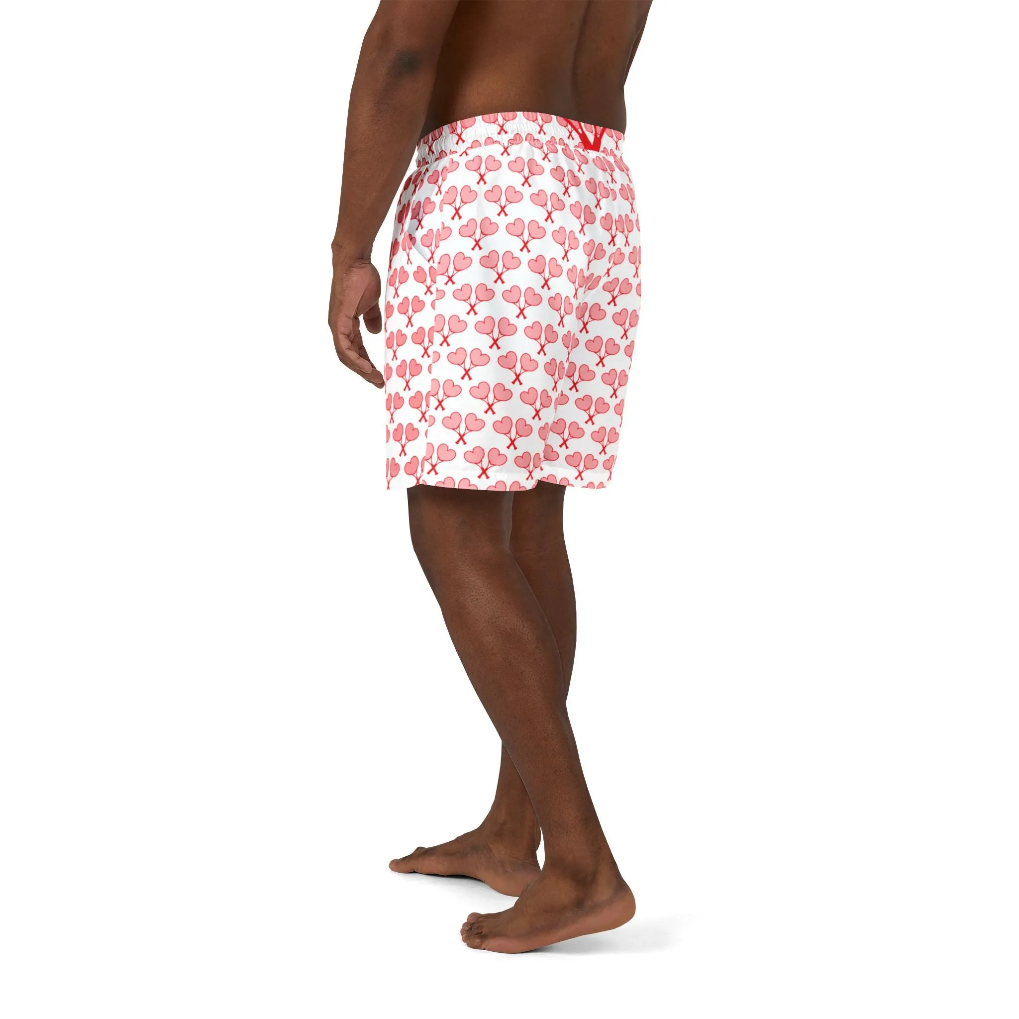 Love All Tennis Men's Heart Swim Shorts sold by Love All Tennis product image thumbnail 4