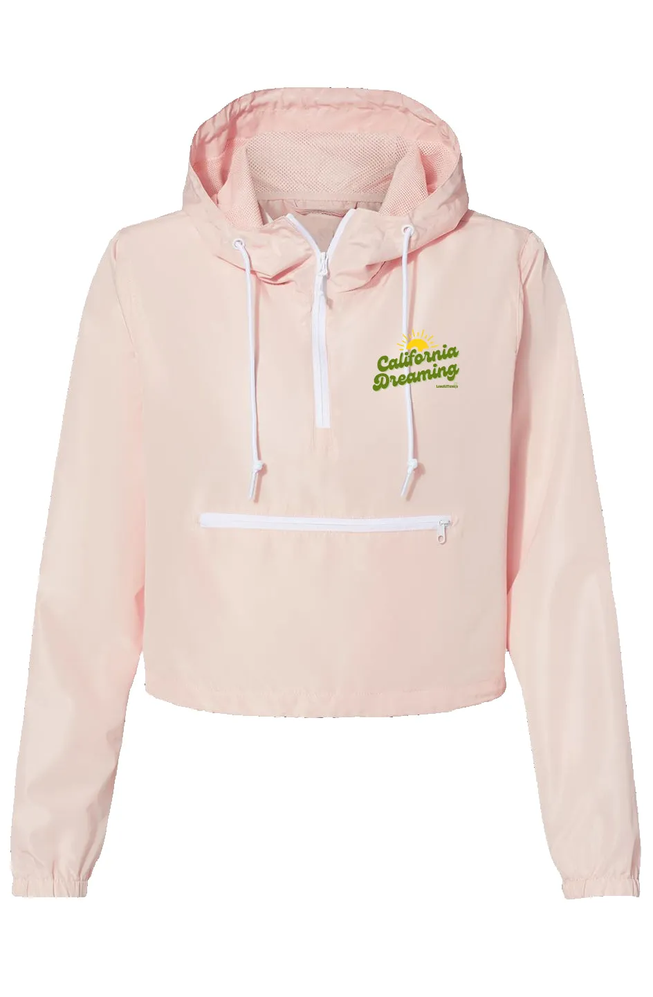 Lightweight Pullover Crop Windbreaker sold by Love All Tennis