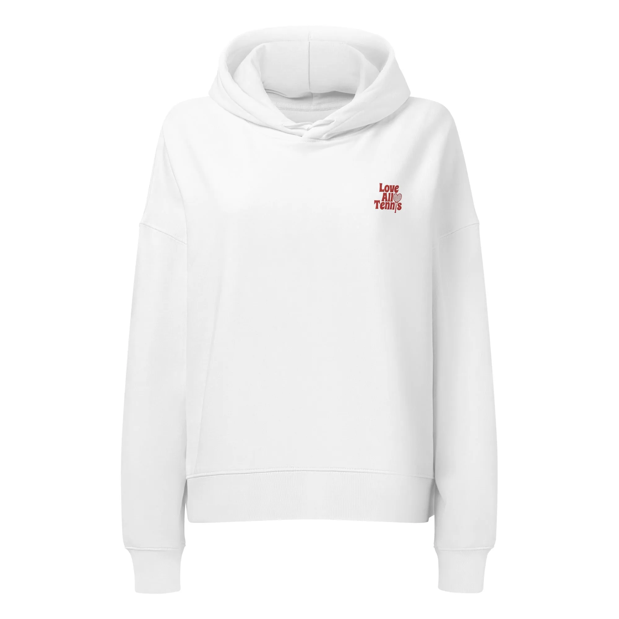 Women’s organic mid-weight hoodie sold by Love All Tennis product image thumbnail 2