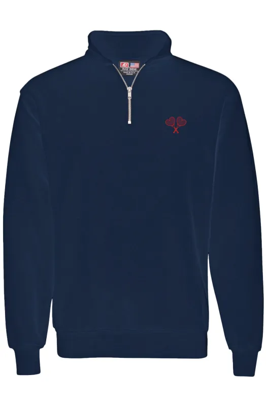 Love All Tennis Men's Quarter Zip Pullover sold by Love All Tennis