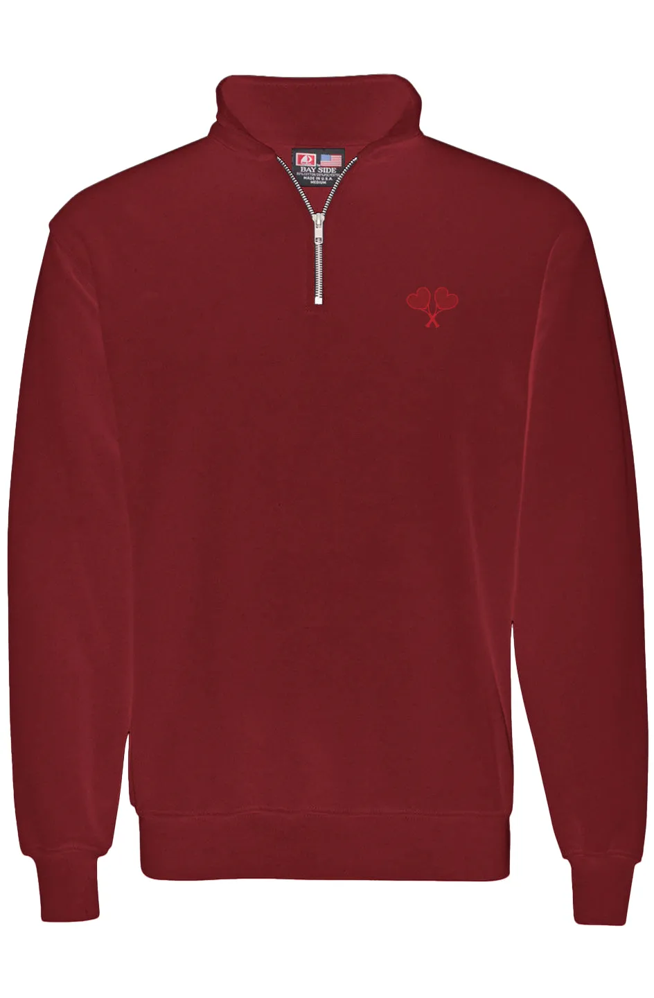 Love All Tennis Men's Quarter Zip Pullover sold by Love All Tennis product image thumbnail 2