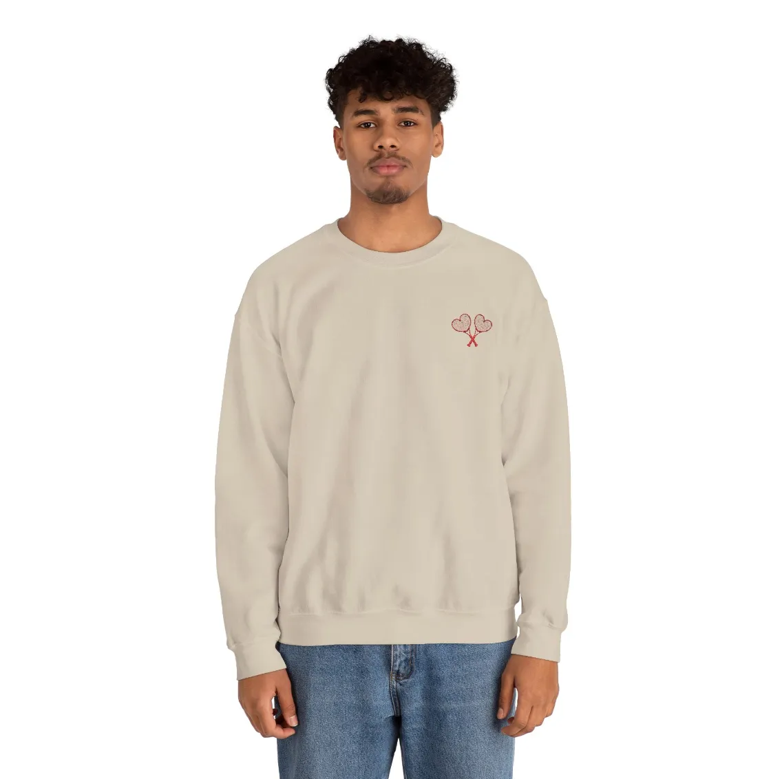 Love All Core Adult Embroidered Crewneck Sweatshirt sold by Love All Tennis product image thumbnail 5