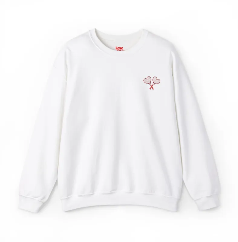 Love All Tennis Adult Embroidered Crewneck Sweatshirt made by Love All Tennis