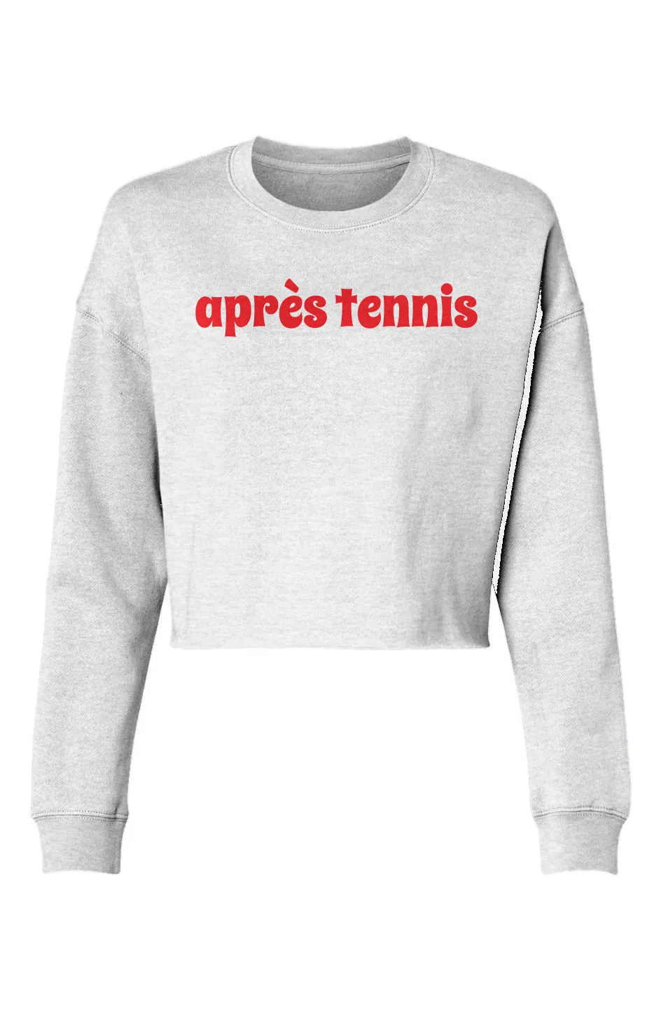 Love All Tennis Après Lightweight Cropped Crew sold by Love All Tennis product image thumbnail 2