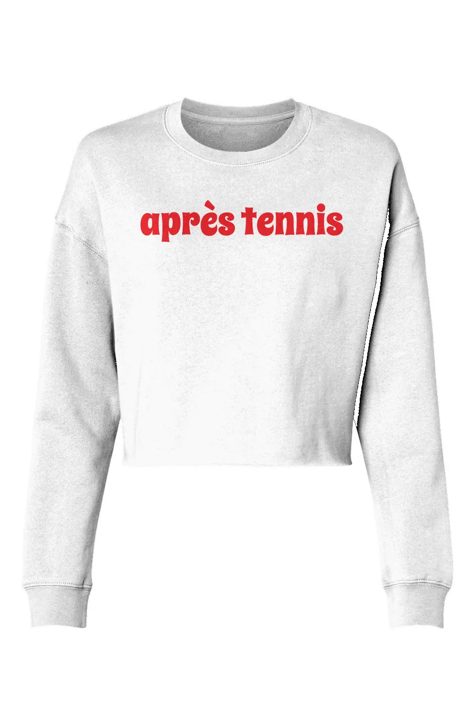Love All Tennis Après Lightweight Cropped Crew sold by Love All Tennis product image thumbnail 3