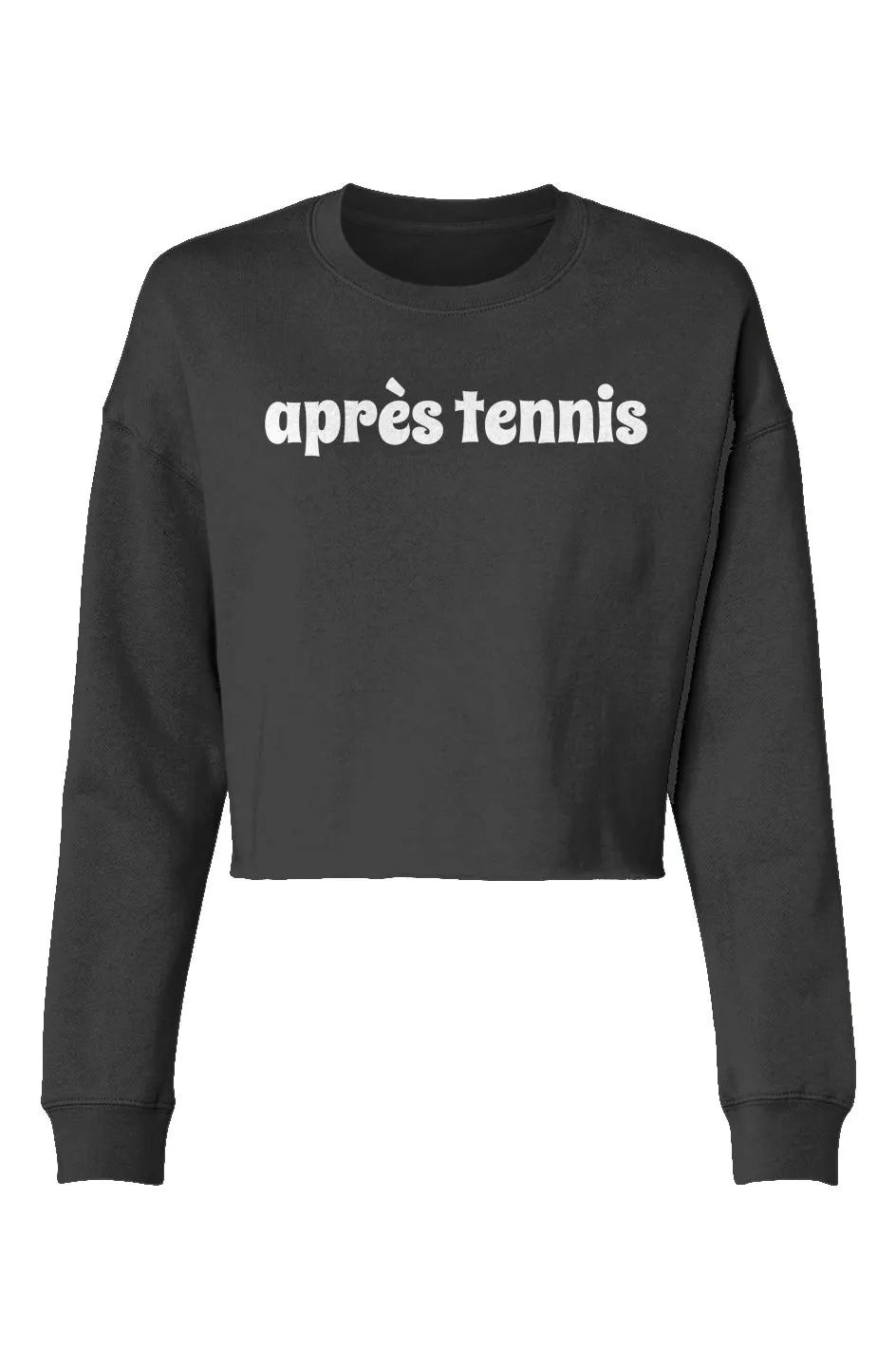 Love All Tennis Après Lightweight Cropped Crew sold by Love All Tennis