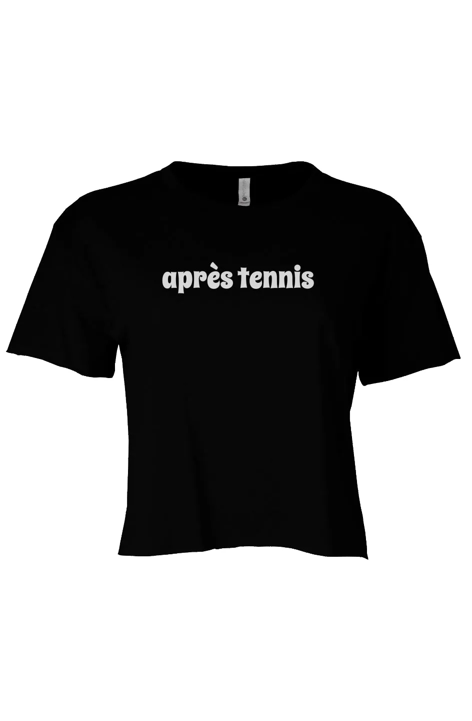 Love All Tennis Après Tennis Womens Crop T-shirt sold by Love All Tennis product image thumbnail 4