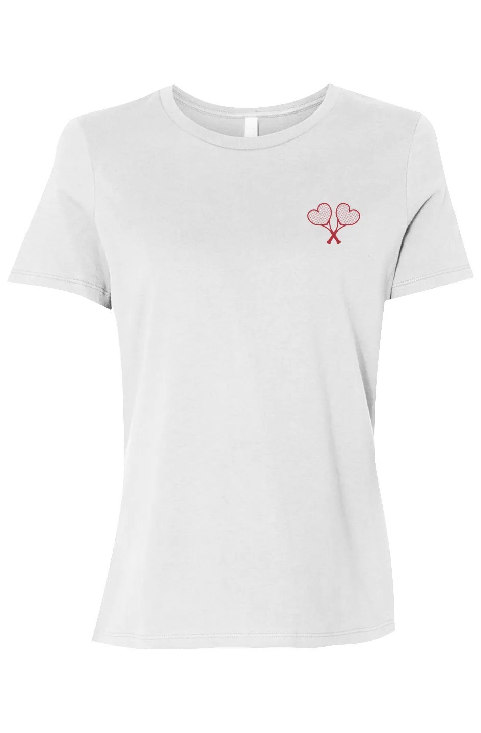 Women’s Love All Core Tennis Logo Relaxed Jersey Tee sold by Love All Tennis