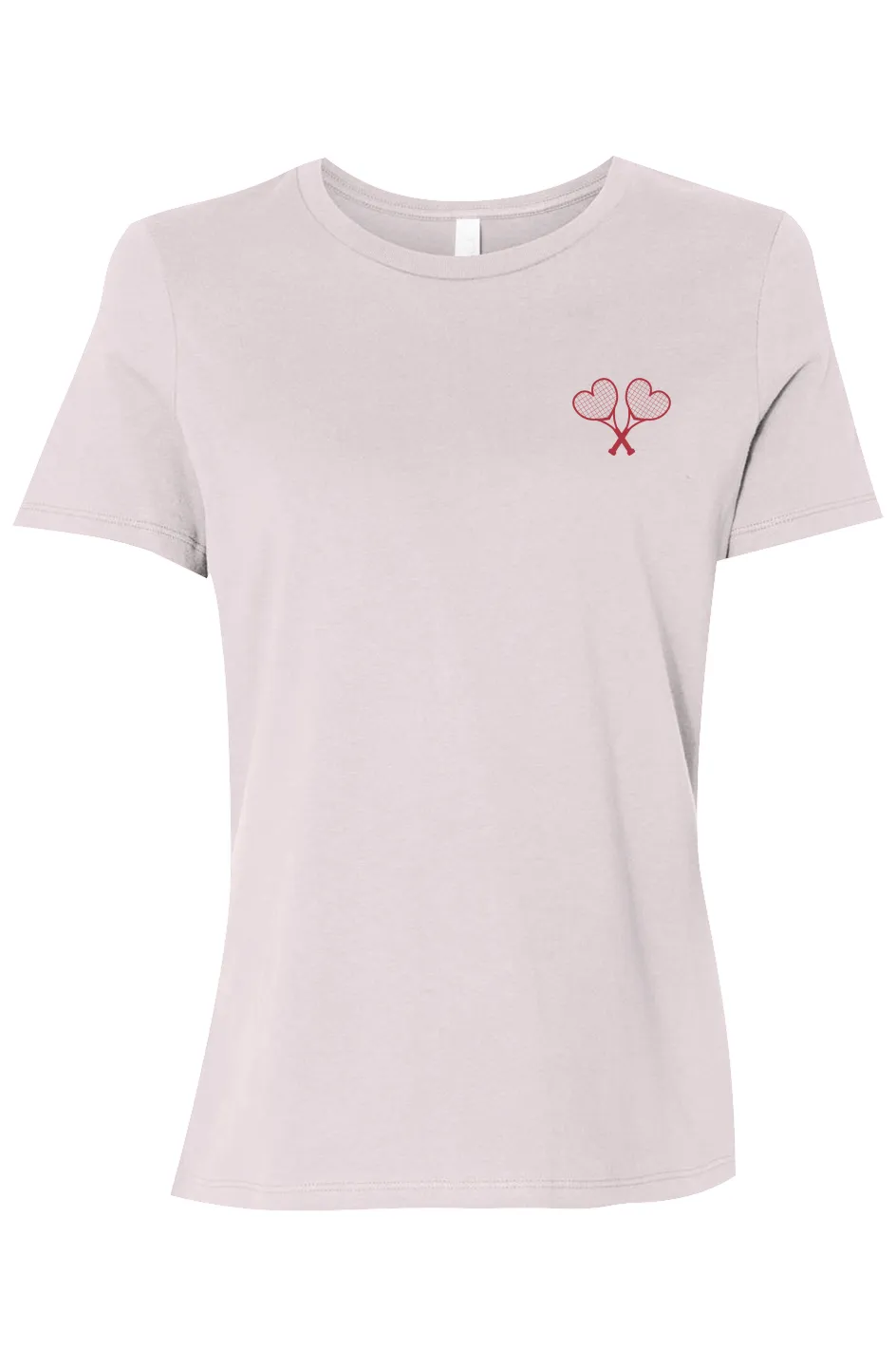 Women’s Love All Core Tennis Logo Relaxed Jersey Tee sold by Love All Tennis product image thumbnail 2
