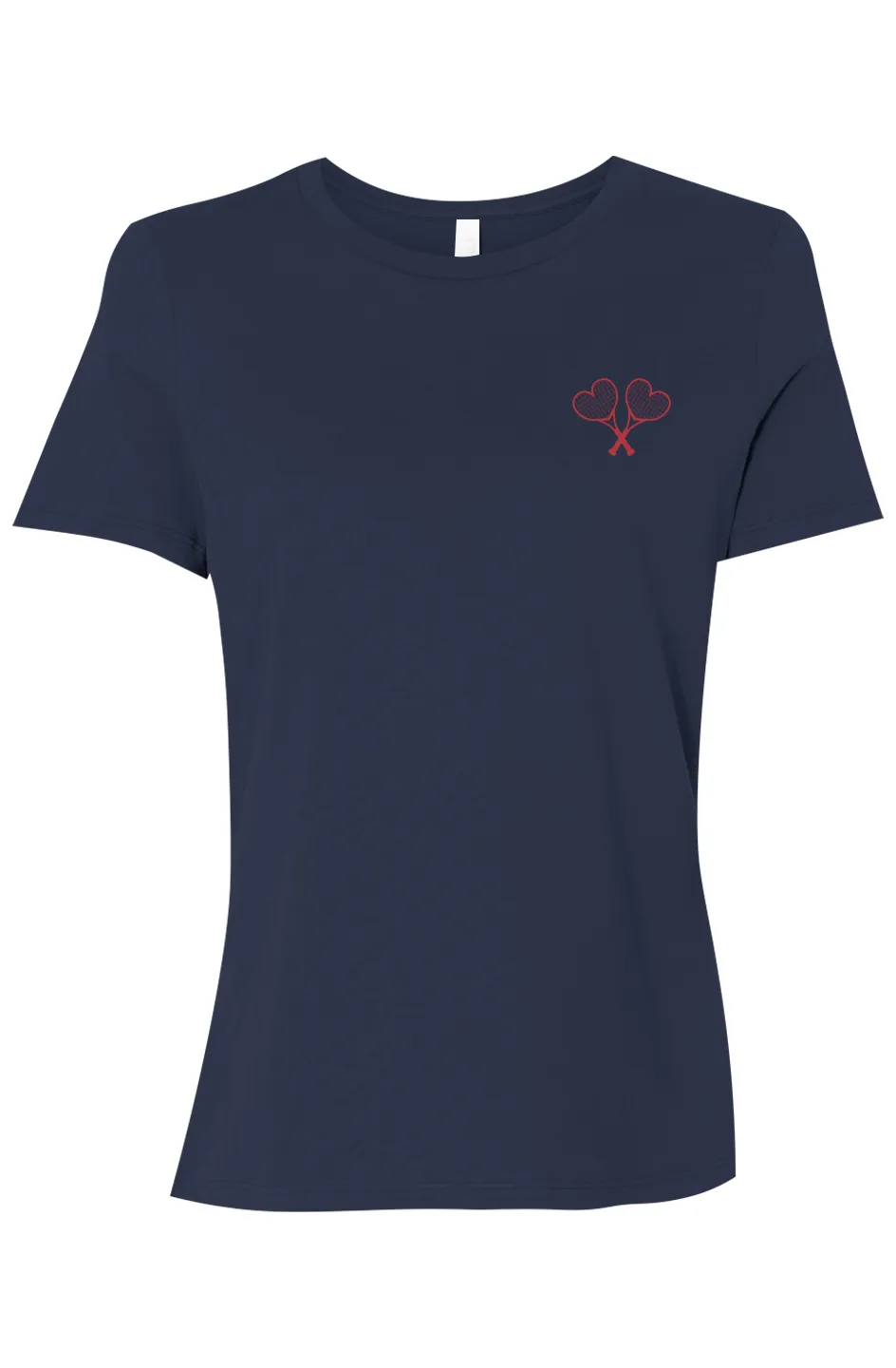 Women’s Love All Core Tennis Logo Relaxed Jersey Tee sold by Love All Tennis product image thumbnail 3