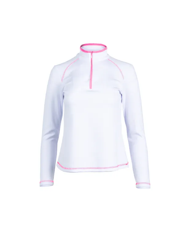 Love All Tennis Women's Nancy 1/4 Zip Resort Jacket sold by Love All Tennis