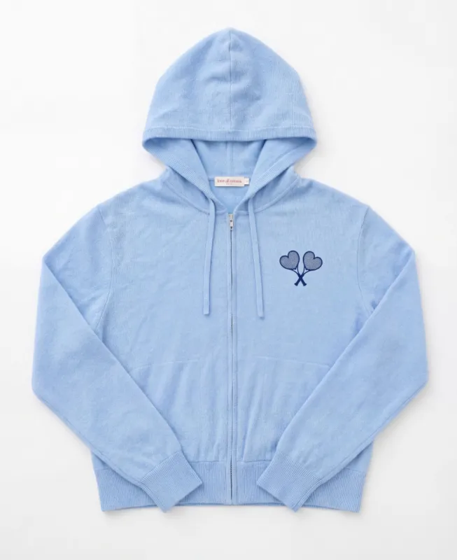 Courtside Cashmere Sweater made by Love All Tennis