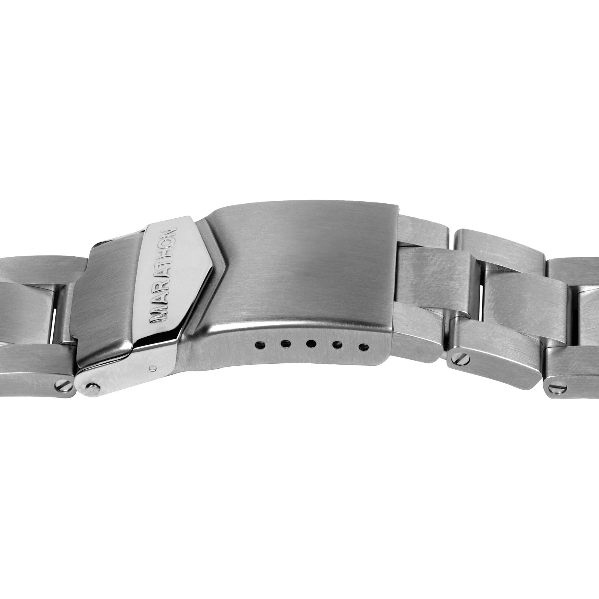 18mm Stainless Steel Bracelet (Auto) sold by Marathon Watch product image thumbnail 4