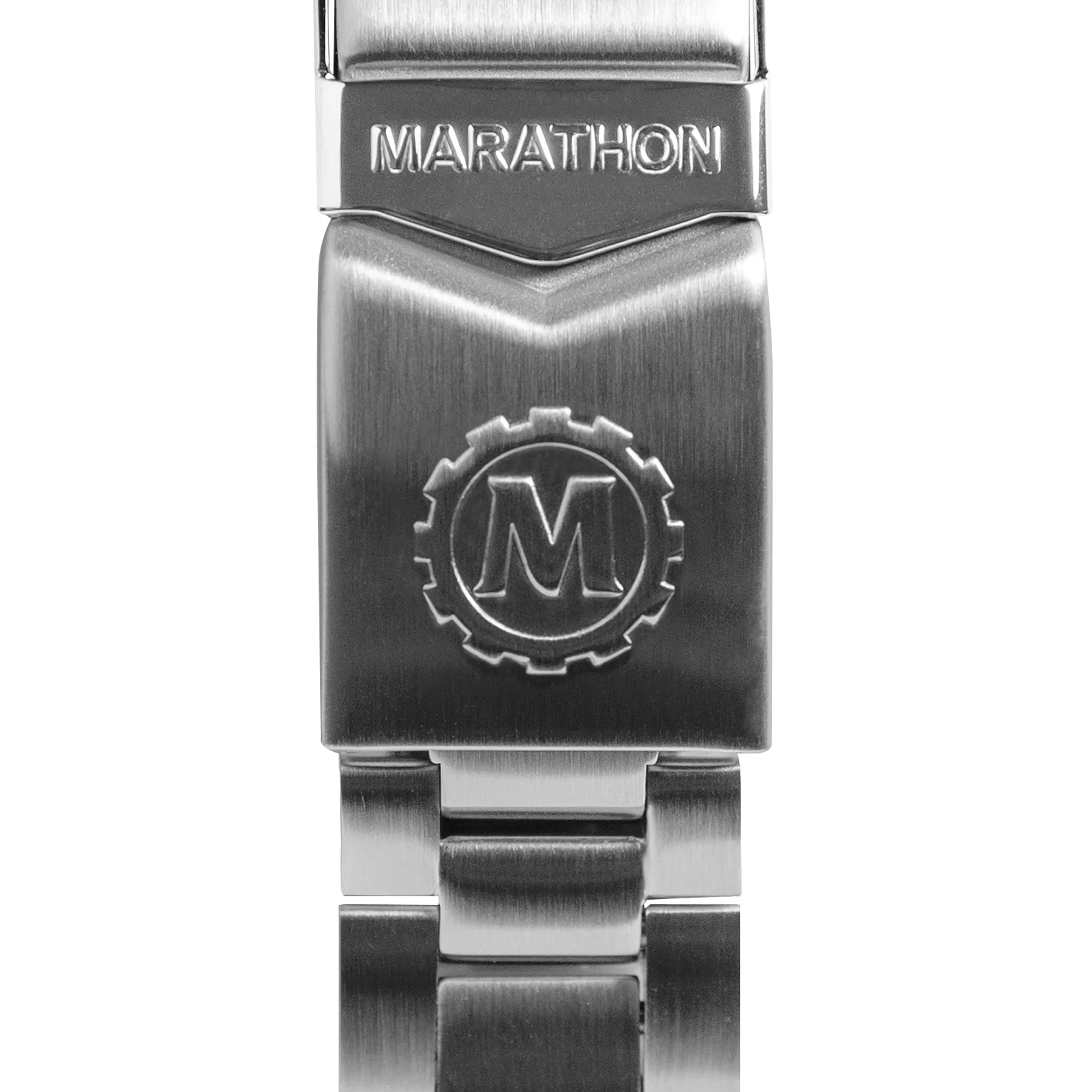 18mm Stainless Steel Bracelet (Auto) sold by Marathon Watch product image thumbnail 2