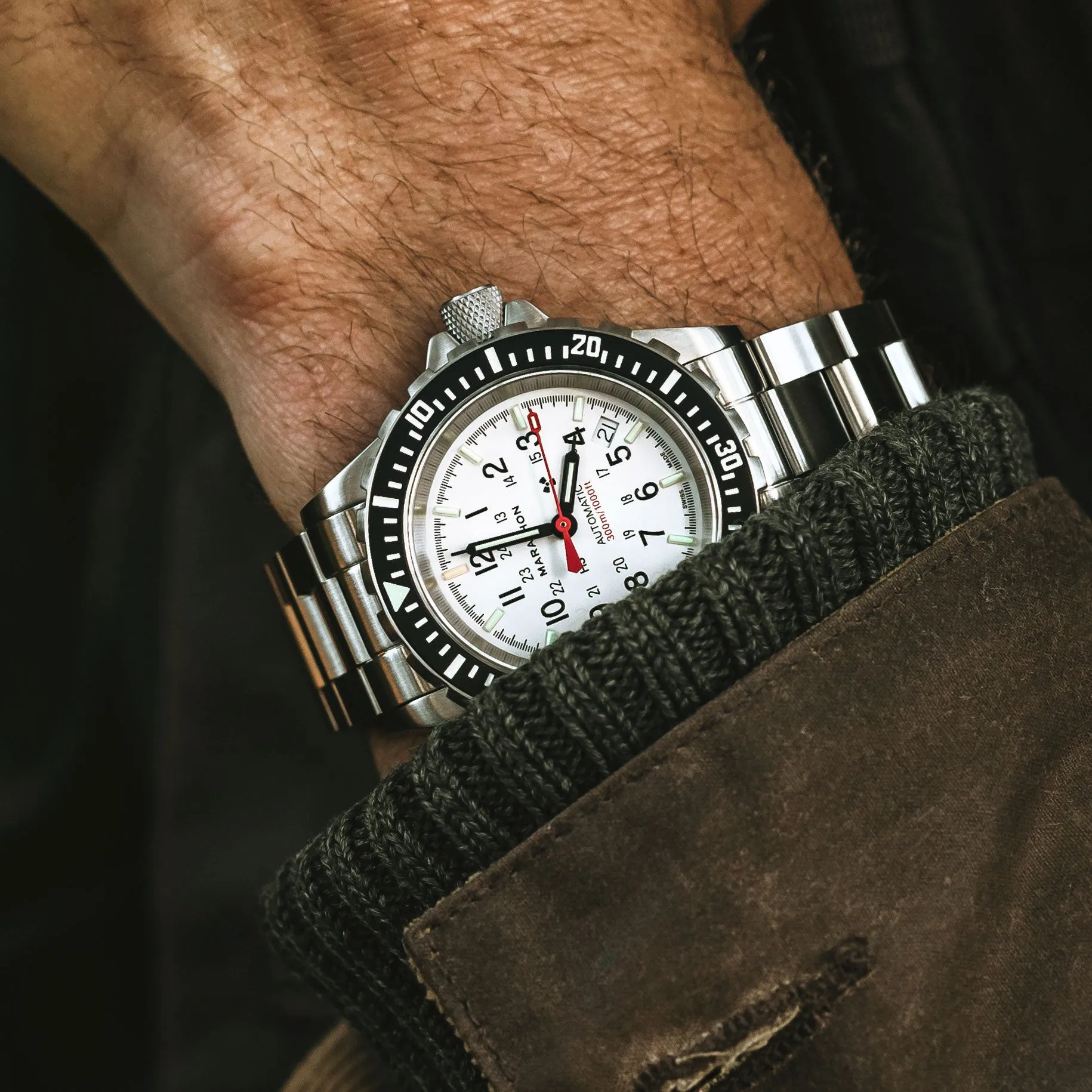 Stainless Steel Bracelet sold by Marathon Watch product image thumbnail 4