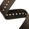 Nylon DEFSTAN Strap with Parkerized Hardware, 20mm, Sage Green sold by Marathon Watch