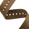 Nylon DEFSTAN Strap with Parkerized Hardware, 20mm, Desert Tan sold by Marathon Watch