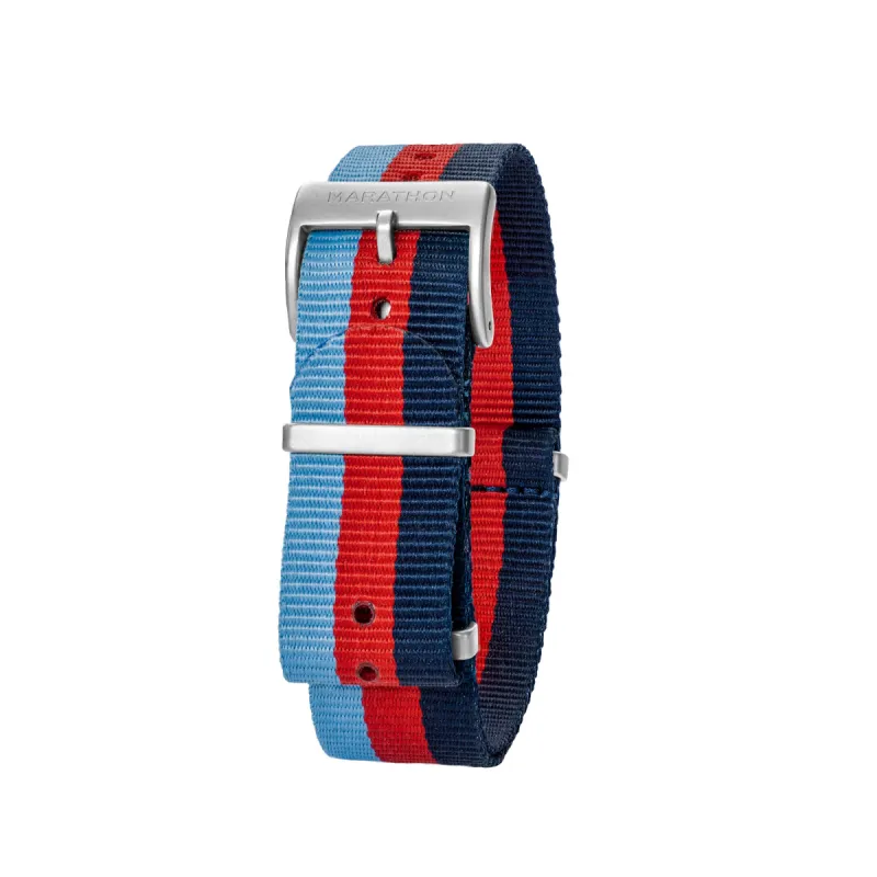 Service Nylon DEFSTAN Strap, Centennial Stripe, 20mm sold by Marathon Watch