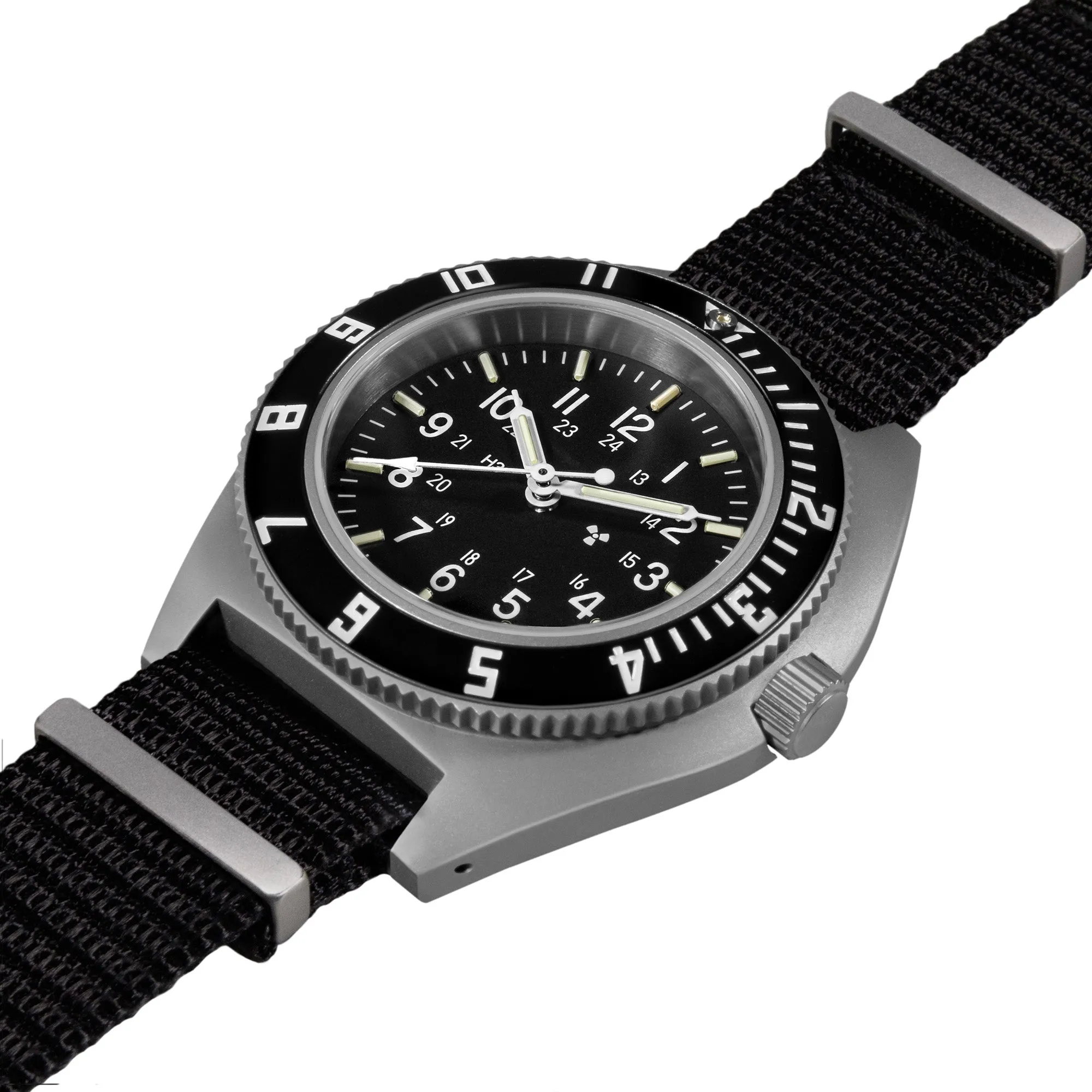 41mm Steel Navigator (SSNAV) on Nylon DEFSTAN sold by Marathon Watch product image thumbnail 4