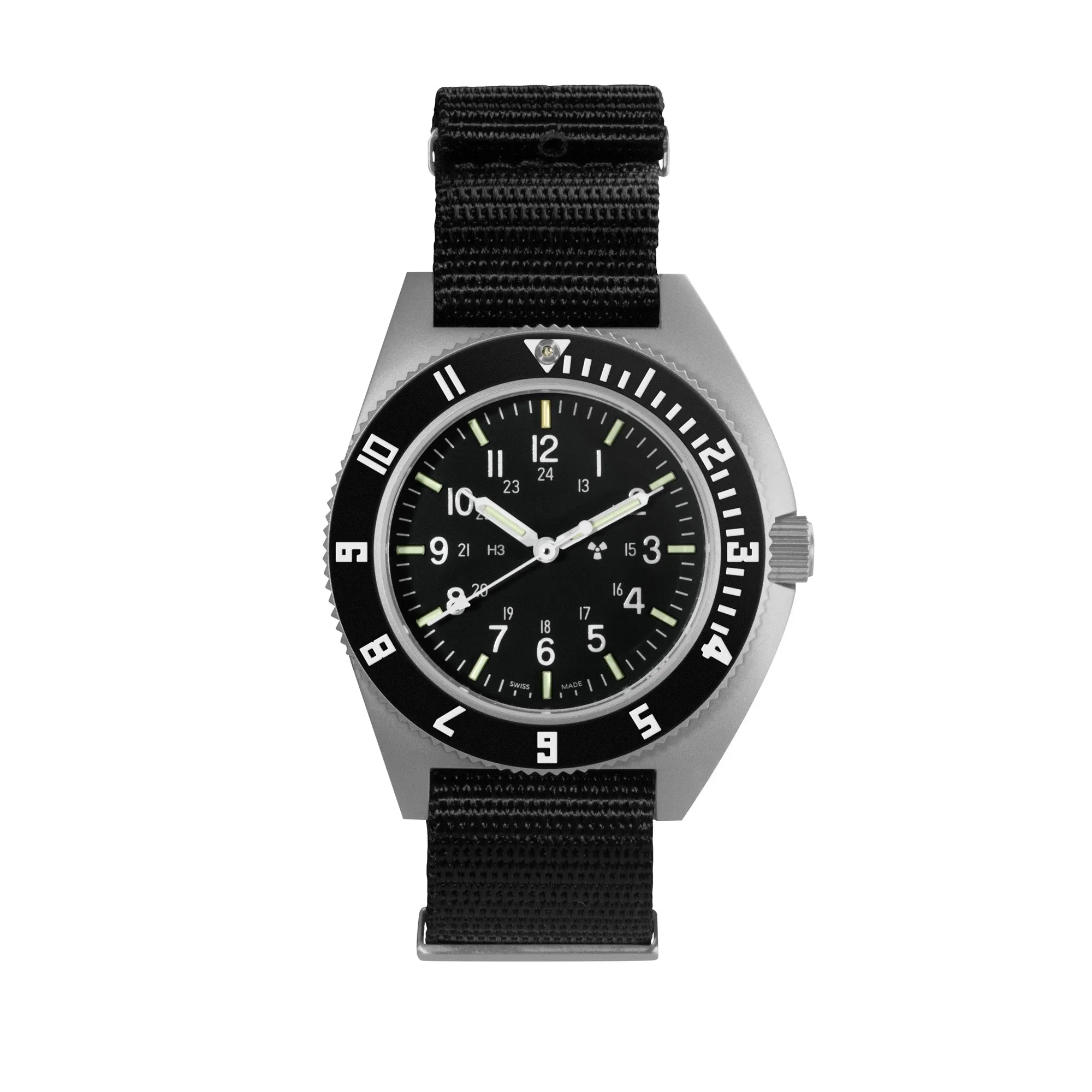 41mm Steel Navigator (SSNAV) on Nylon DEFSTAN sold by Marathon Watch