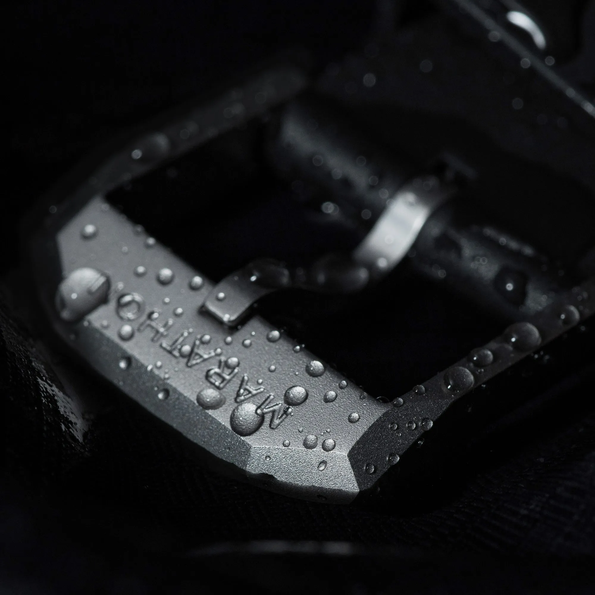 41mm Steel Navigator (SSNAV) on Black 3-Piece Rubber Strap Kit sold by Marathon Watch product image thumbnail 5