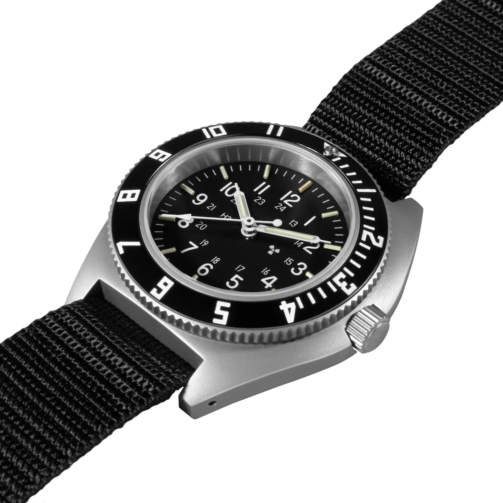 41mm Steel Navigator (SSNAV) on Ballistic Nylon sold by Marathon Watch product image thumbnail 4
