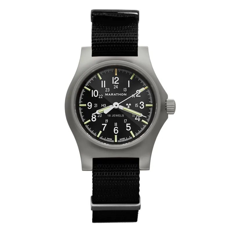 36mm Officer's Mechanical (GPM) on Nylon DEFSTAN made by Marathon Watch