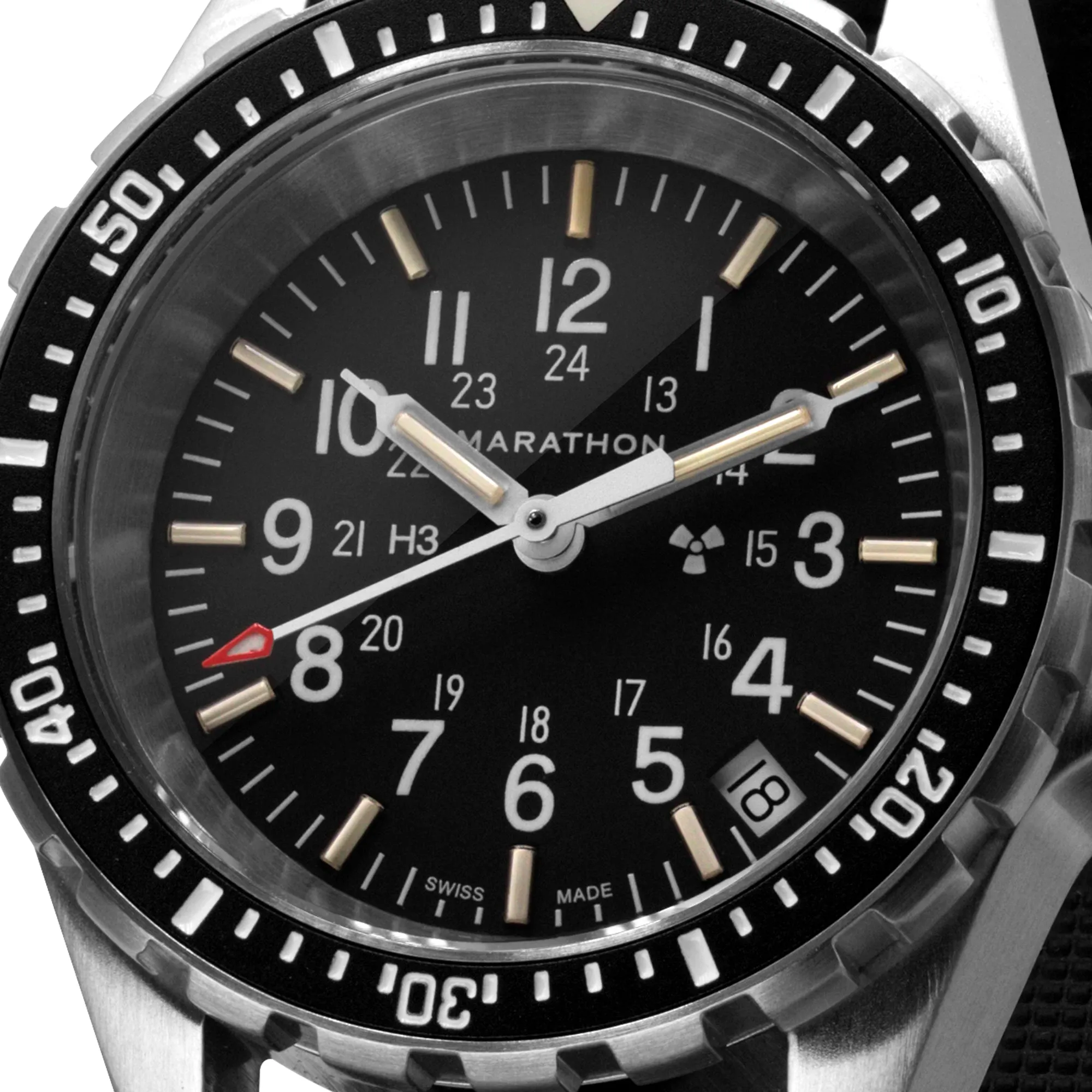 36mm Medium Diver's Quartz (MSAR Quartz) sold by Marathon Watch product image thumbnail 5