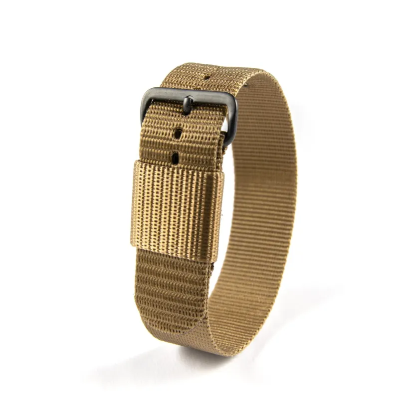 Ballistic Nylon Strap, Desert Tan, 20mm sold by Marathon Watch
