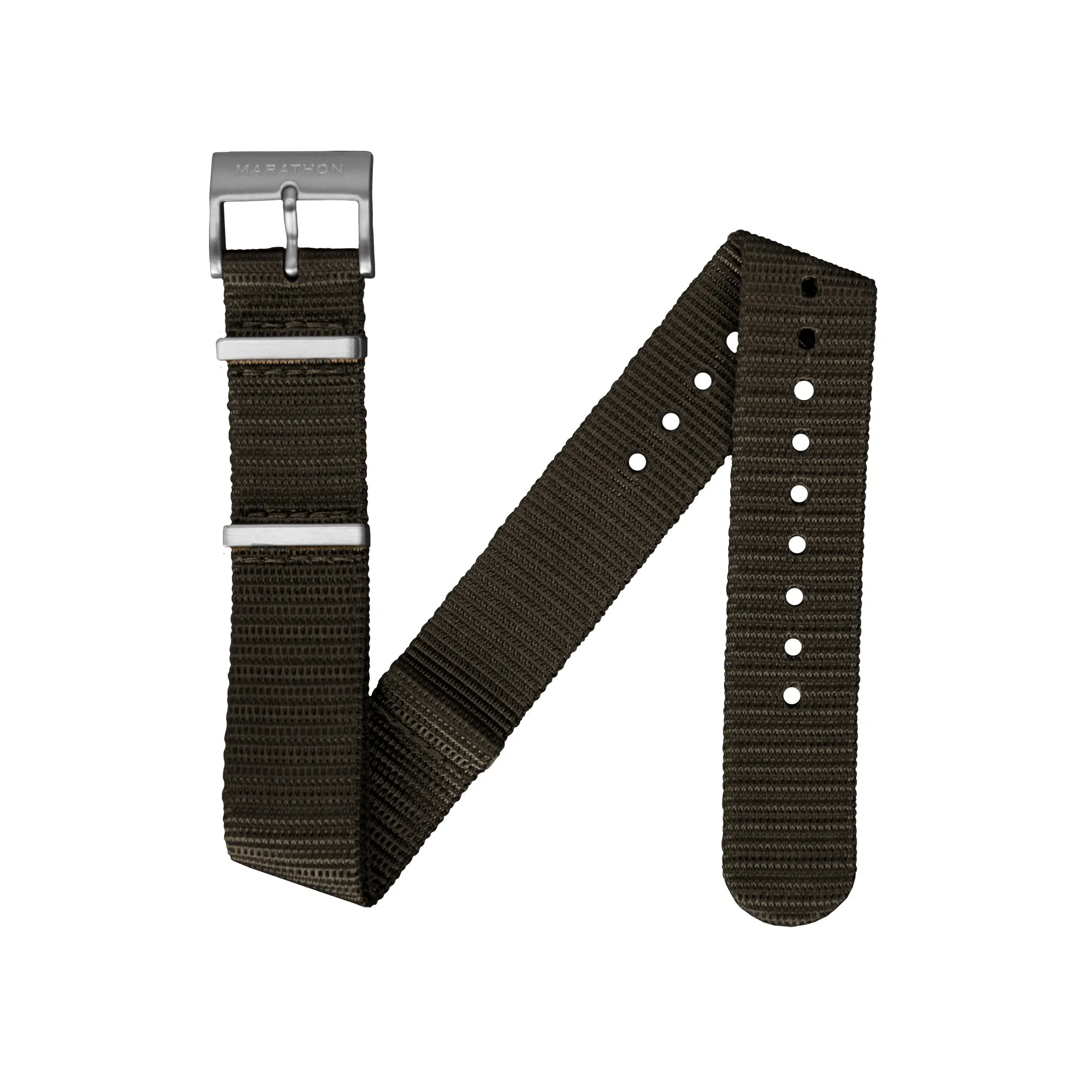 Nylon DEFSTAN Strap, Sage Green, 18mm sold by Marathon Watch product image thumbnail 3