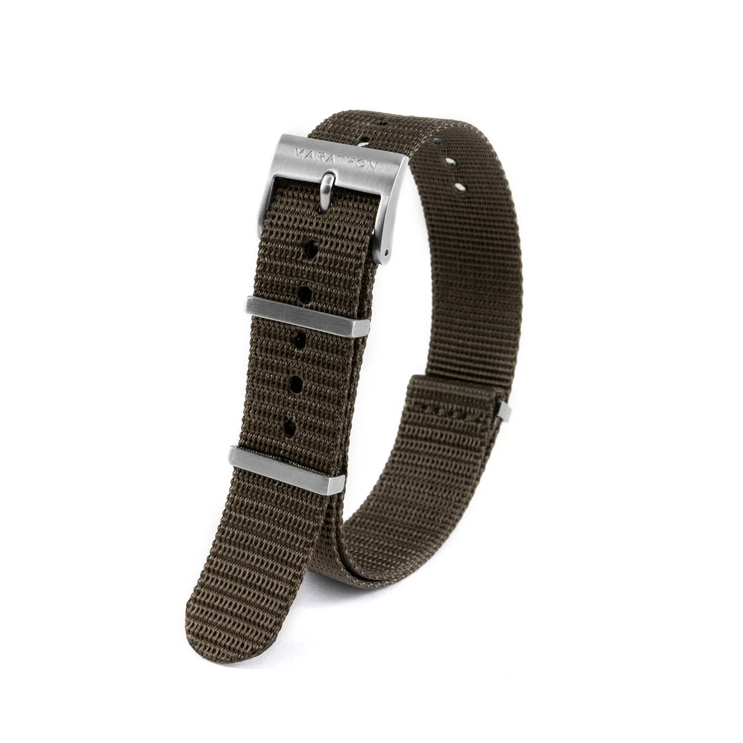 Nylon DEFSTAN Strap, Sage Green, 18mm sold by Marathon Watch product image thumbnail 5