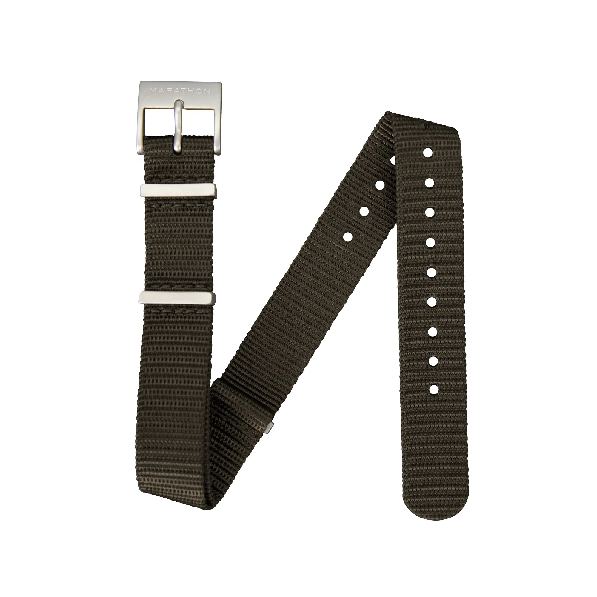 Nylon DEFSTAN Strap, Sage Green, 16mm sold by Marathon Watch product image thumbnail 3