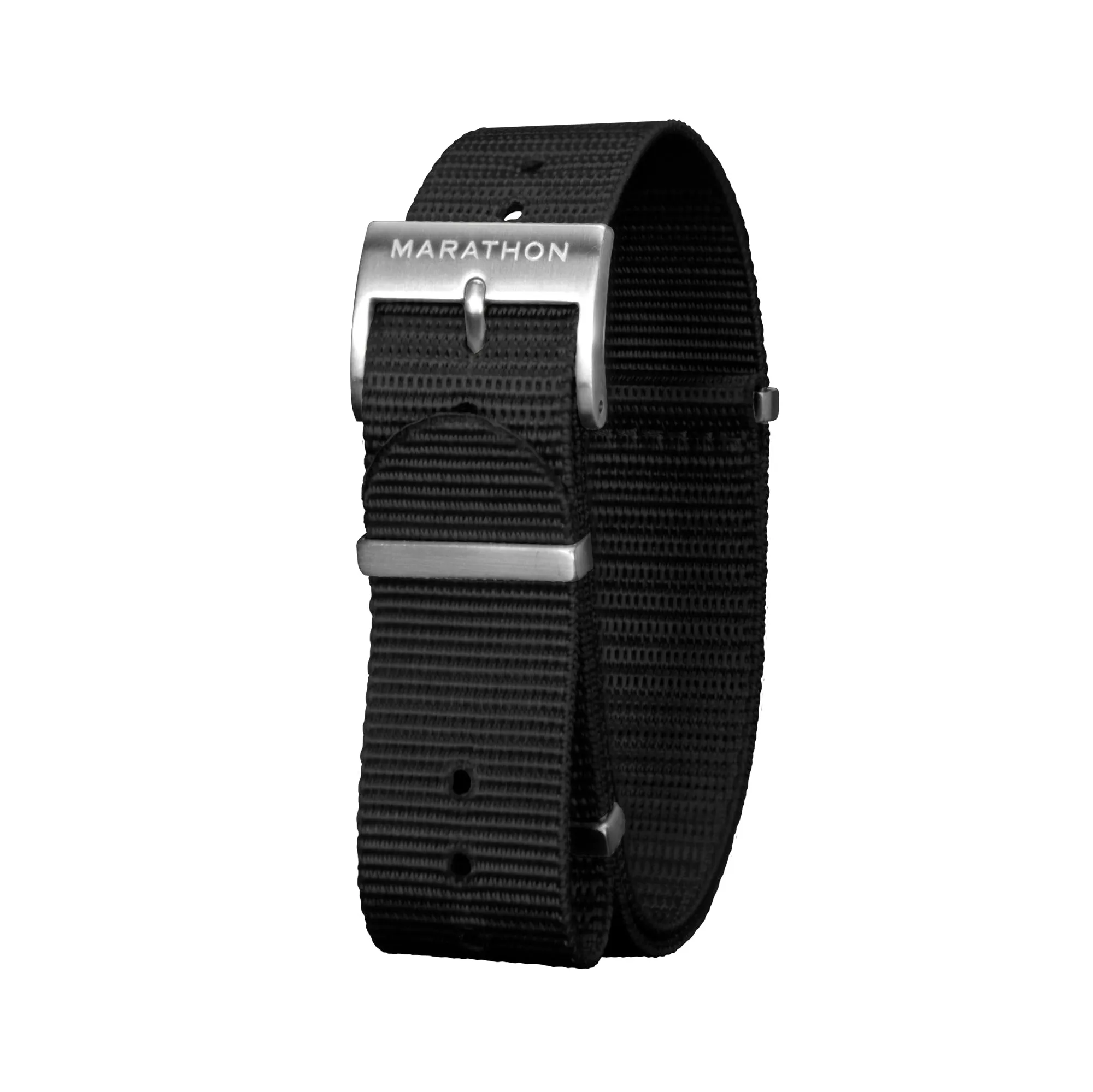 Nylon DEFSTAN Strap, Black, 18mm sold by Marathon Watch