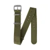 Leather DEFSTAN Strap, Olive Green, 16mm sold by Marathon Watch