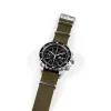 Leather DEFSTAN Strap, Olive Green, 22mm sold by Marathon Watch