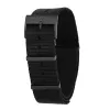 Nylon DEFSTAN Strap with Anthracite Hardware, Black, 20mm sold by Marathon Watch